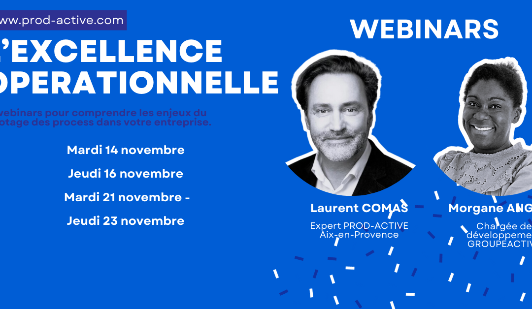 L’excellence opérationnelle, comprendre les enjeux du pilotage des process dans votre entreprise.