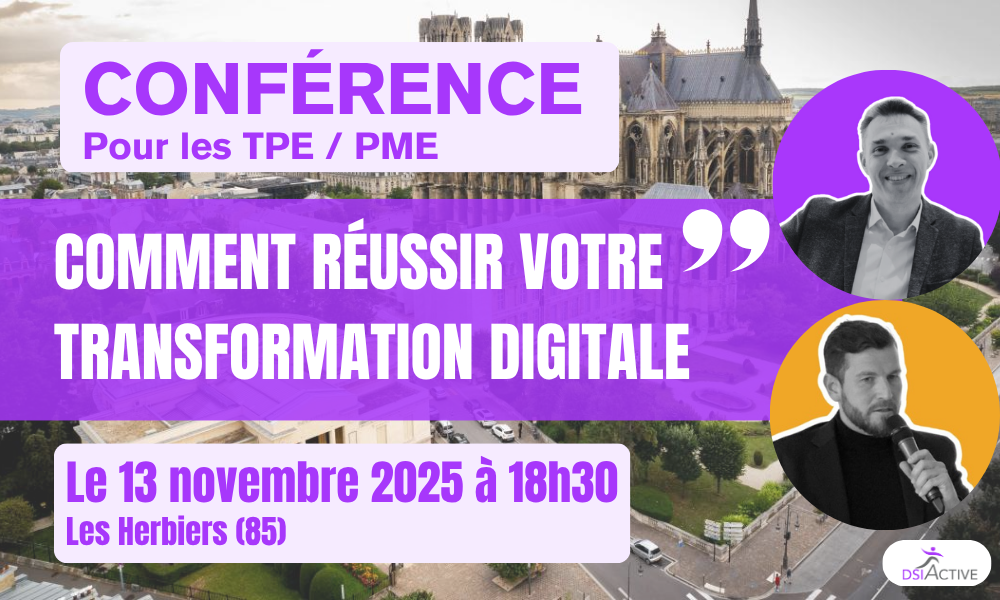 Comment réussir votre transformation digitale le 13 novembre – Les Herbiers (85)