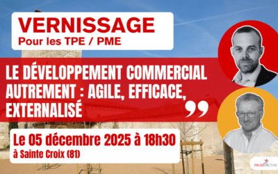 Le développement commercial : agile, efficace, externalisé à Sainte Croix (81)