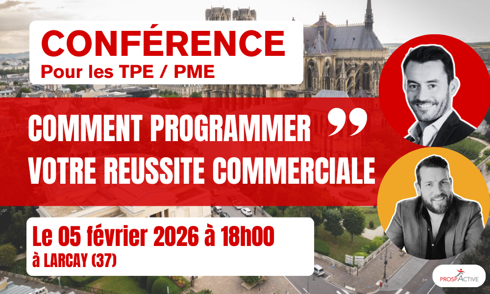 Programmer votre réussite commerciale à Larçay (37)