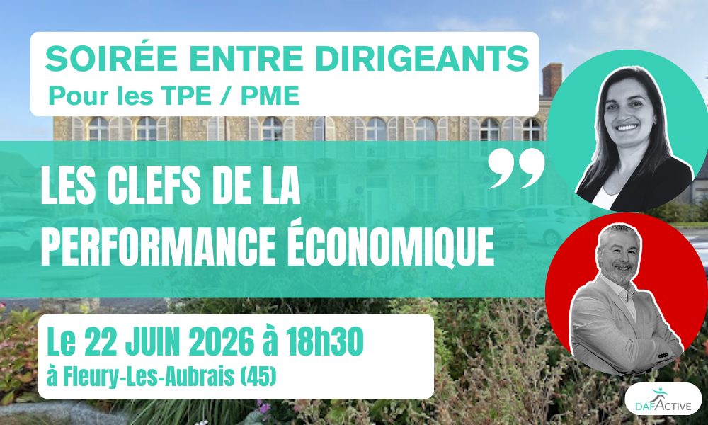 Pilotez votre stratégie financière le 22 juin à Fleury-Les-Aubrais (45)